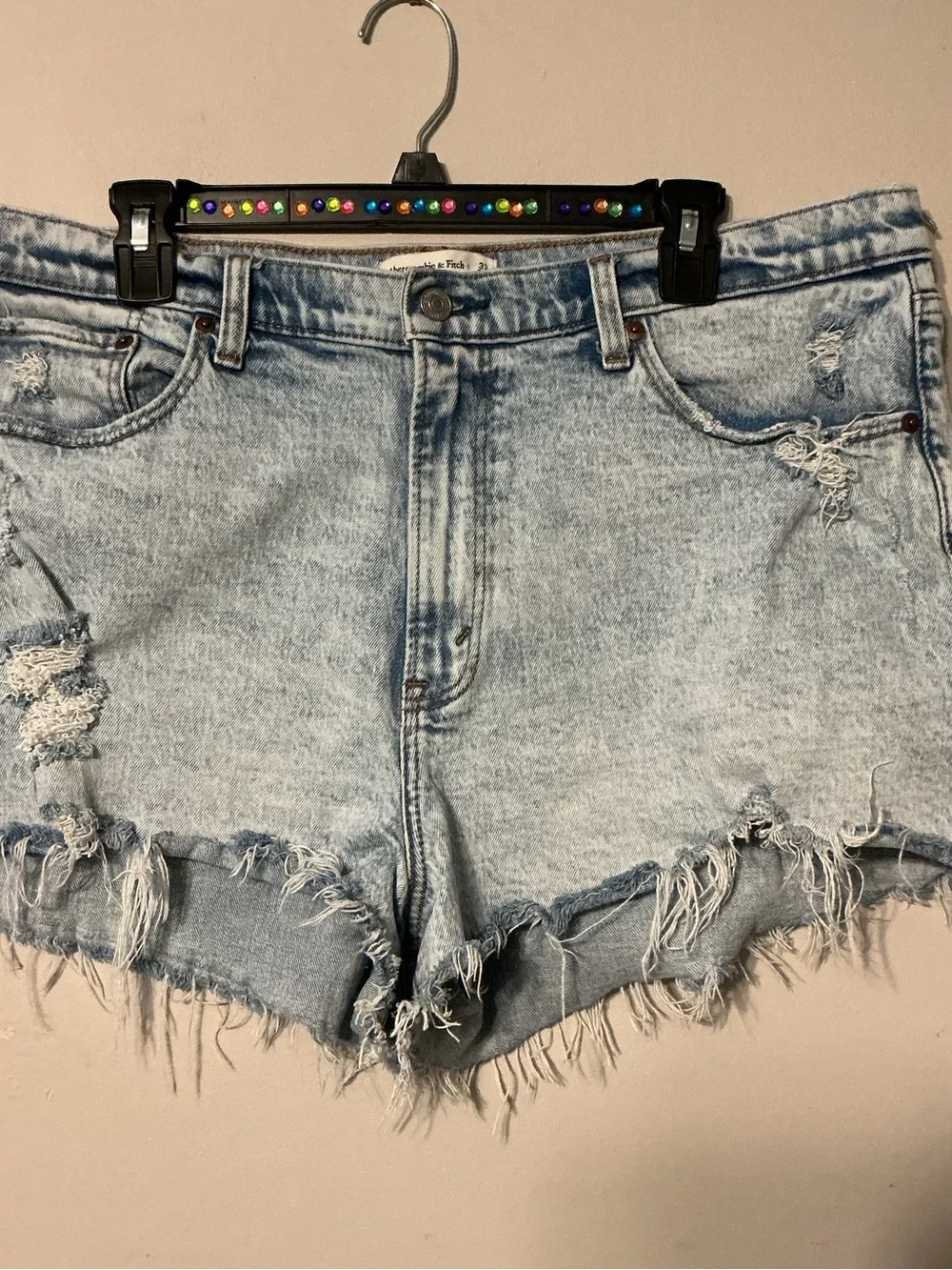 Abercrombie & Fitch Mom Short High Rise